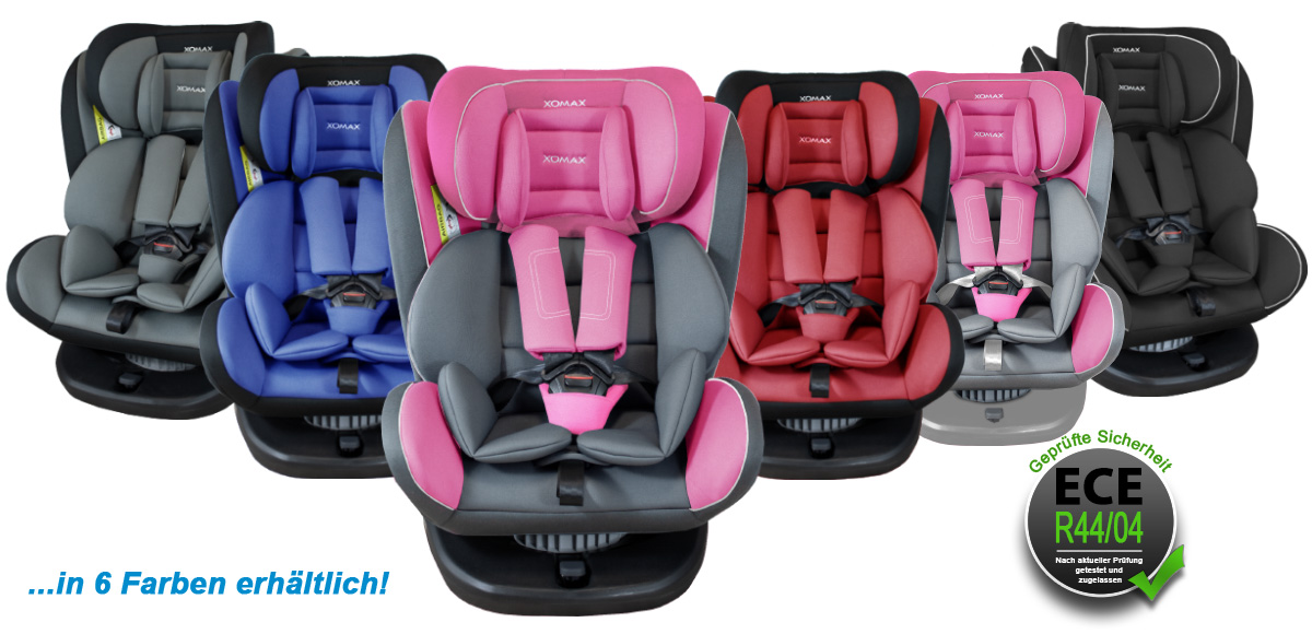 Isofix Auto Kindersitz 0-36kg Gruppe 0+1+2+3 Autositz 360°drehbar Reboarder